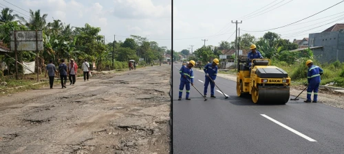 jasa perbaikan jalan dan pengaspalan jalan