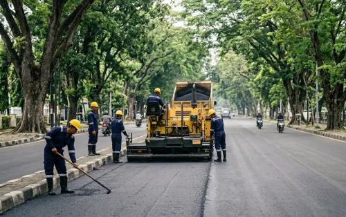 jasa pengaspalan bandung pengaspalan di jalan raya