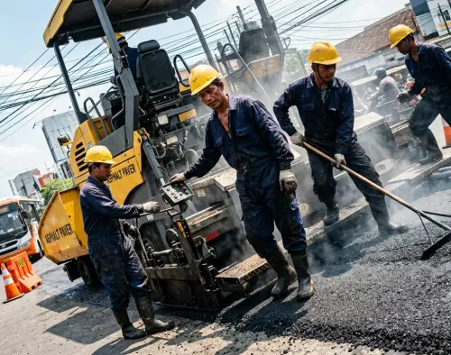 kontraktor aspal hotmix jasa pengaspalan jalan