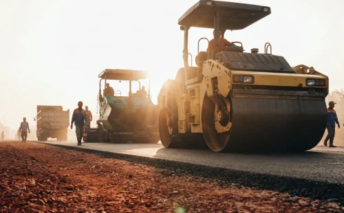 jasa pengaspalan rangkasbitung proses pengerjaan pengaspalan dengan menggunakan tandem roller